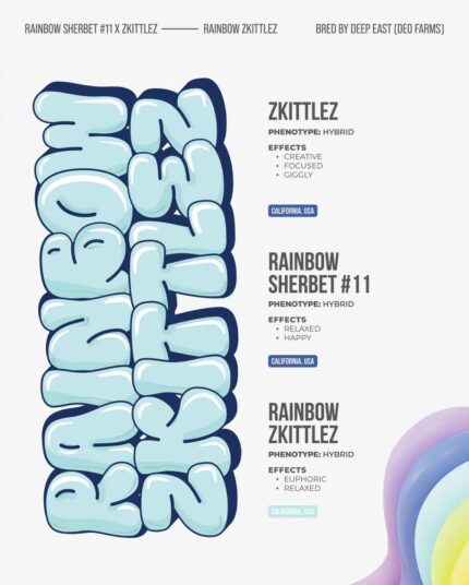 Brix 2g Disposable Vape Rainbow Zkittlez Flavor | Live Resin Liquid Diamonds Vape