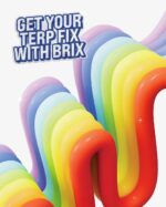 Brix 2g Disposable Vape Rainbow Zkittlez Flavor | Live Resin Liquid Diamonds Vape