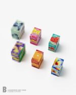 Brix 2g Disposable Vape Rainbow Zkittlez Flavor | Live Resin Liquid Diamonds Vape