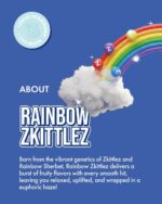 Brix 2g Disposable Vape Rainbow Zkittlez Flavor | Live Resin Liquid Diamonds Vape