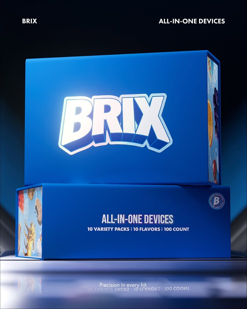 Brix 2g Disposable Vape | 10 Flavor Variety Pack | Premium Live Resin Device Brix 2g Disposable Vape | 10 Flavor Variety Pack | Premium Live Resin Device